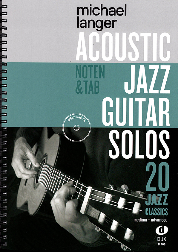 Michael Langer, Acoustic Jazz Guitar Solos, guitar sheet music