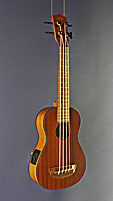 ALEHO Bass-Ukulele, mahogany, with pickup