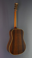 Andrew White D2010 acoustic guitar, spruce, rosewood, back view