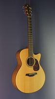Furch Steel-string guitar, Grand Auditorium shape, Sitka spruce, walnut, cutaway and L.R. Baggs pickup
