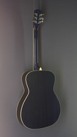 James Neligan steel-string guitar, Mini-Jumbo-Form, spruce, mahogany, back view