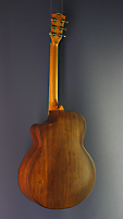 Merida Diana, vintage matt lackierte Westerngitarre in Jumbo Form, Rückansicht