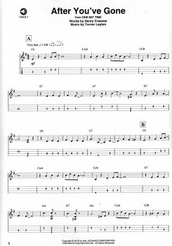 Gypsy Swing Mandolin, Play along, with CD, sheet music sample