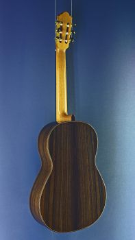 Lisa Duchêne, Meistergitarre Fichte, Palisander, Mensur 65 cm, Baujahr 2023, Rückseite