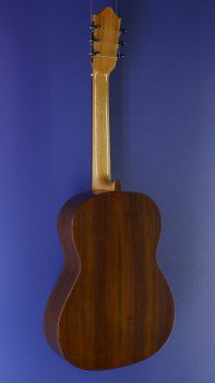 Orhan Ümmetler, Luthier guitar, cedar, rosewood, scale 65 cm, built in 2023, back view