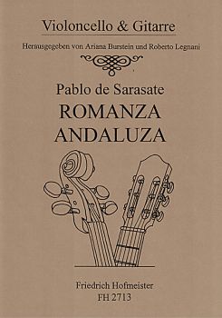 Sarasate, Pablo de: Romanza Andaluza für Cello und Gitarre, Noten