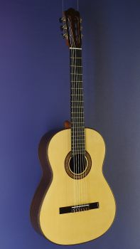 Stefanos Poligenis, Meistergitarre, Double Top Lattice, Fichte, Palisander, Mensur 65 cm, Baujahr 2023