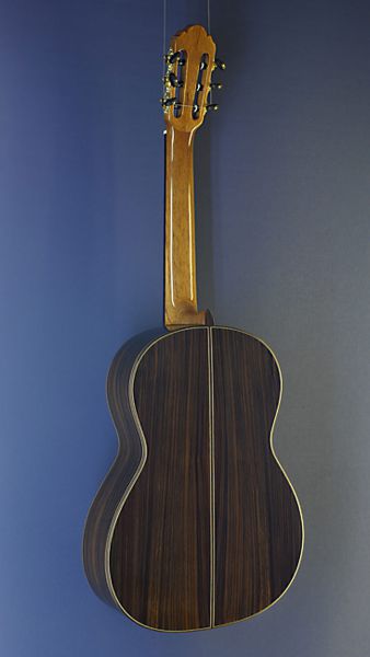 Antonio de Vega, Auditorio cedar, all solid Spanish guitar, cedar, rosewood, back view