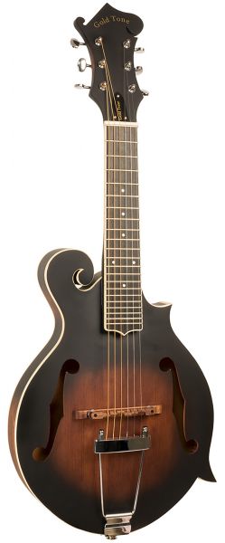 Gold Tone F6, Mando Guitar, Mandolin Guitar 6-string guitar mandolin with F-style body, pickup and case