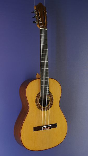 Orhan Ümmetler, Luthier guitar, cedar, rosewood, scale 65 cm, built in 2023