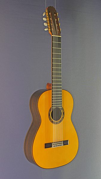 8-string Guitar Ricardo Moreno spruce, rosewood all-solid, Spanish Guitar