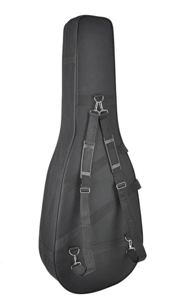 Softcase for classical guitar, back view