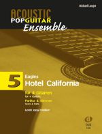 Langer, Michael / Eagles:  Hotel California, for 4 guitars, sheet music